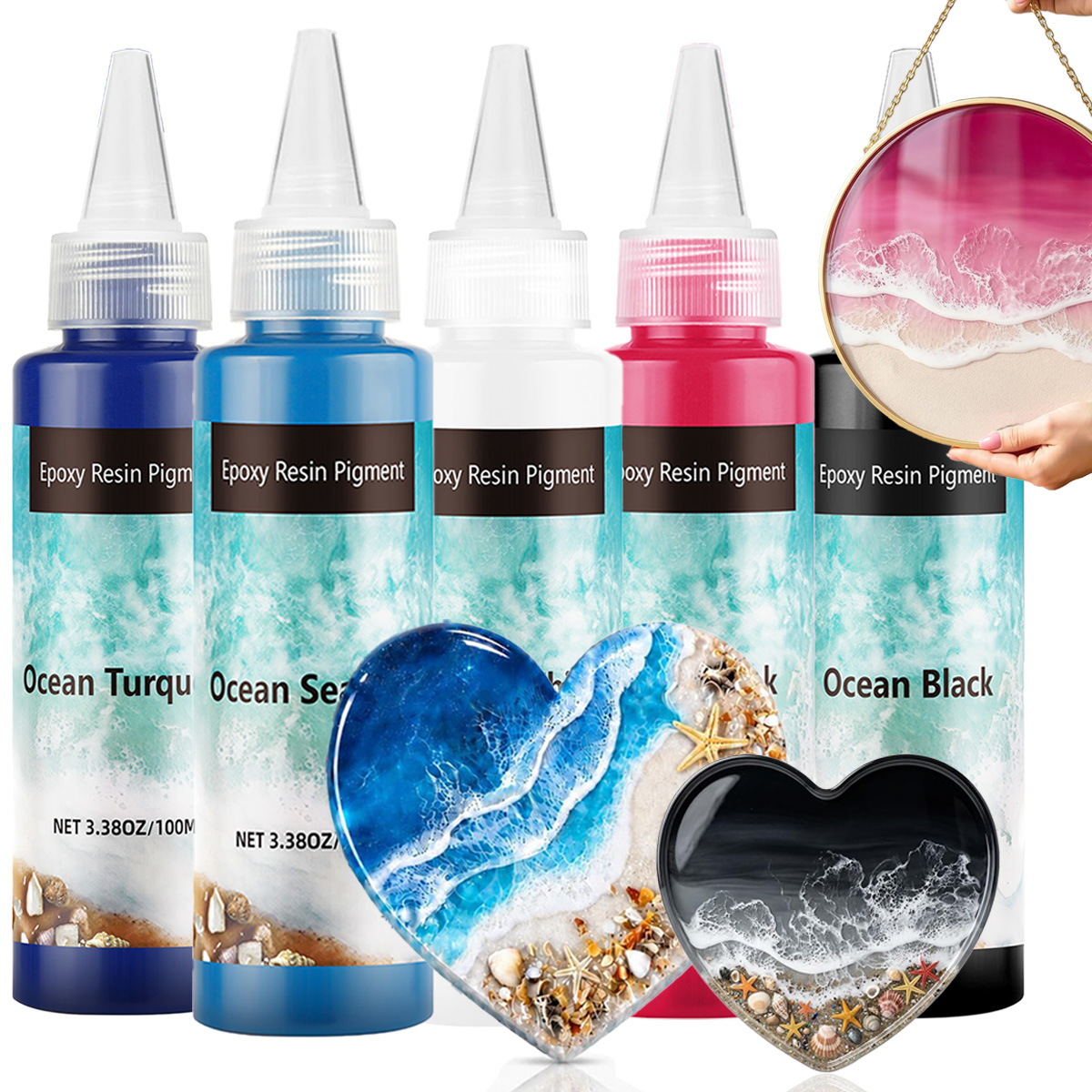 Resin Art And Jewelry - Deep Blue Epoxy Resin Pigment Paste