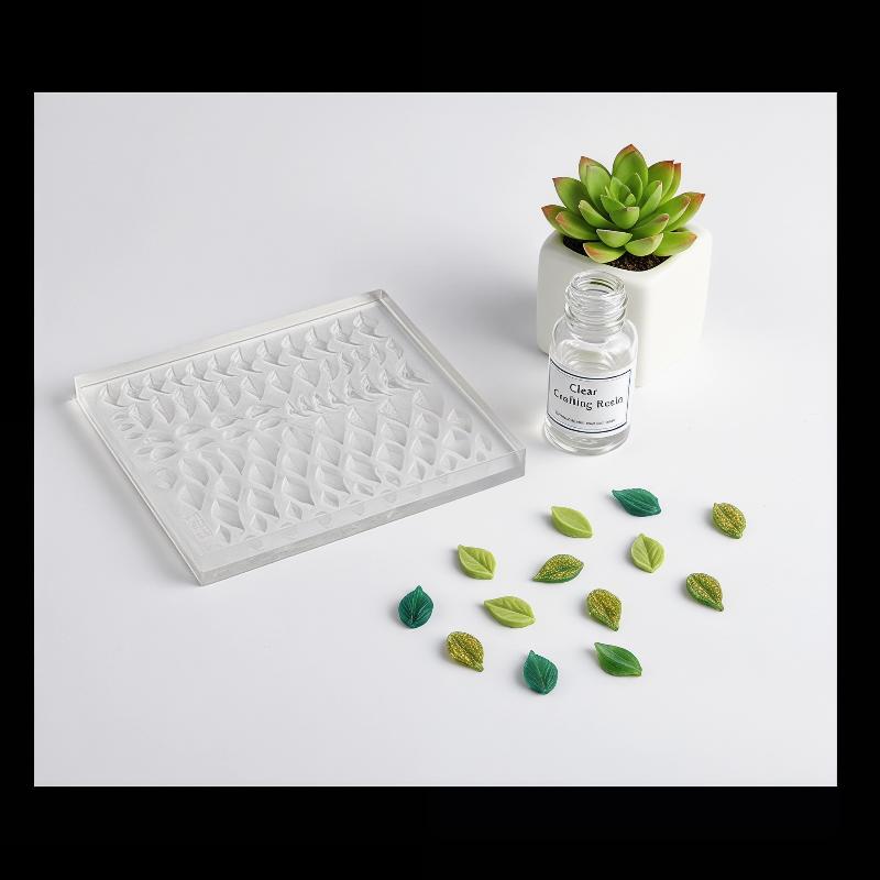 Miniature Leaf Silicone Mold 3 - Resin Art And Jewelry 评论和价格