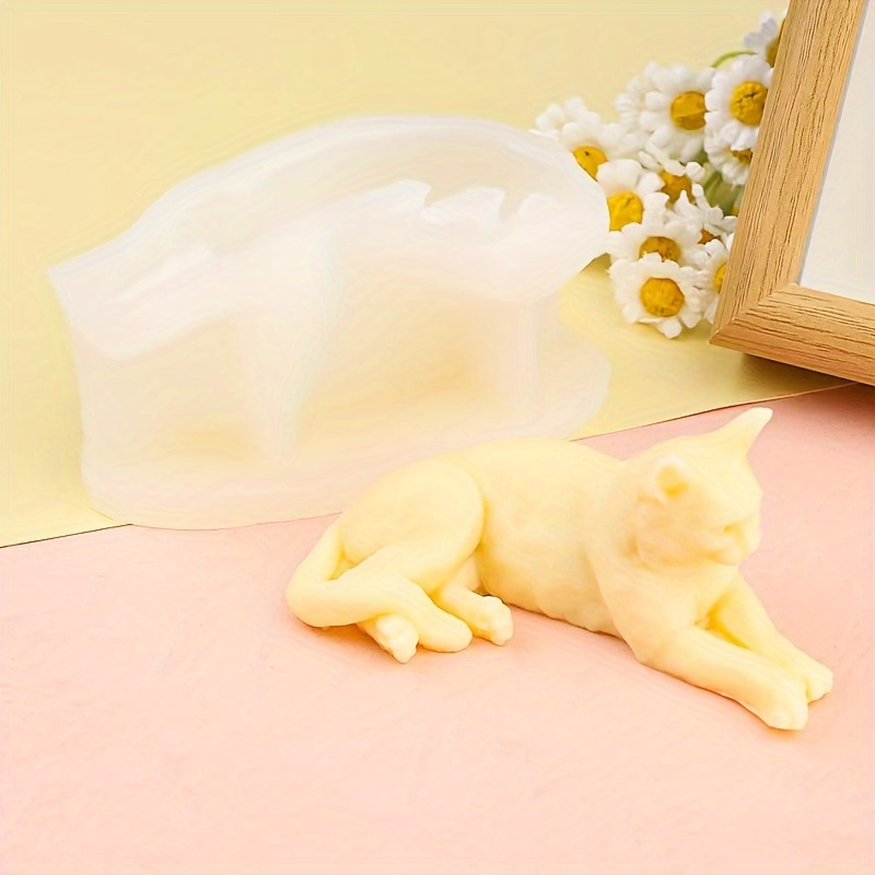 Creative Silicone Cat Mold, 1P - Resin Art And Jewelry 评论和价格