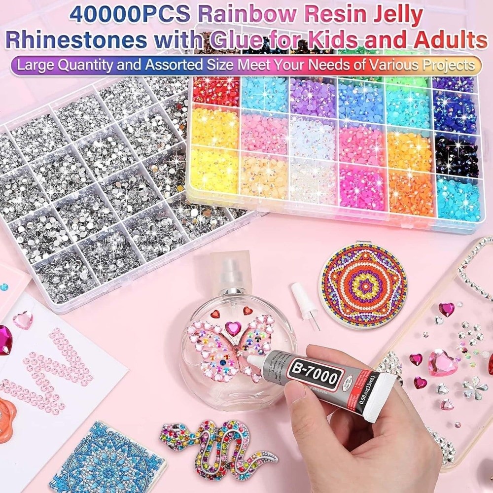 Multicolor Resin Rhinestone Ki - Resin Art And Jewelry 评论和价格