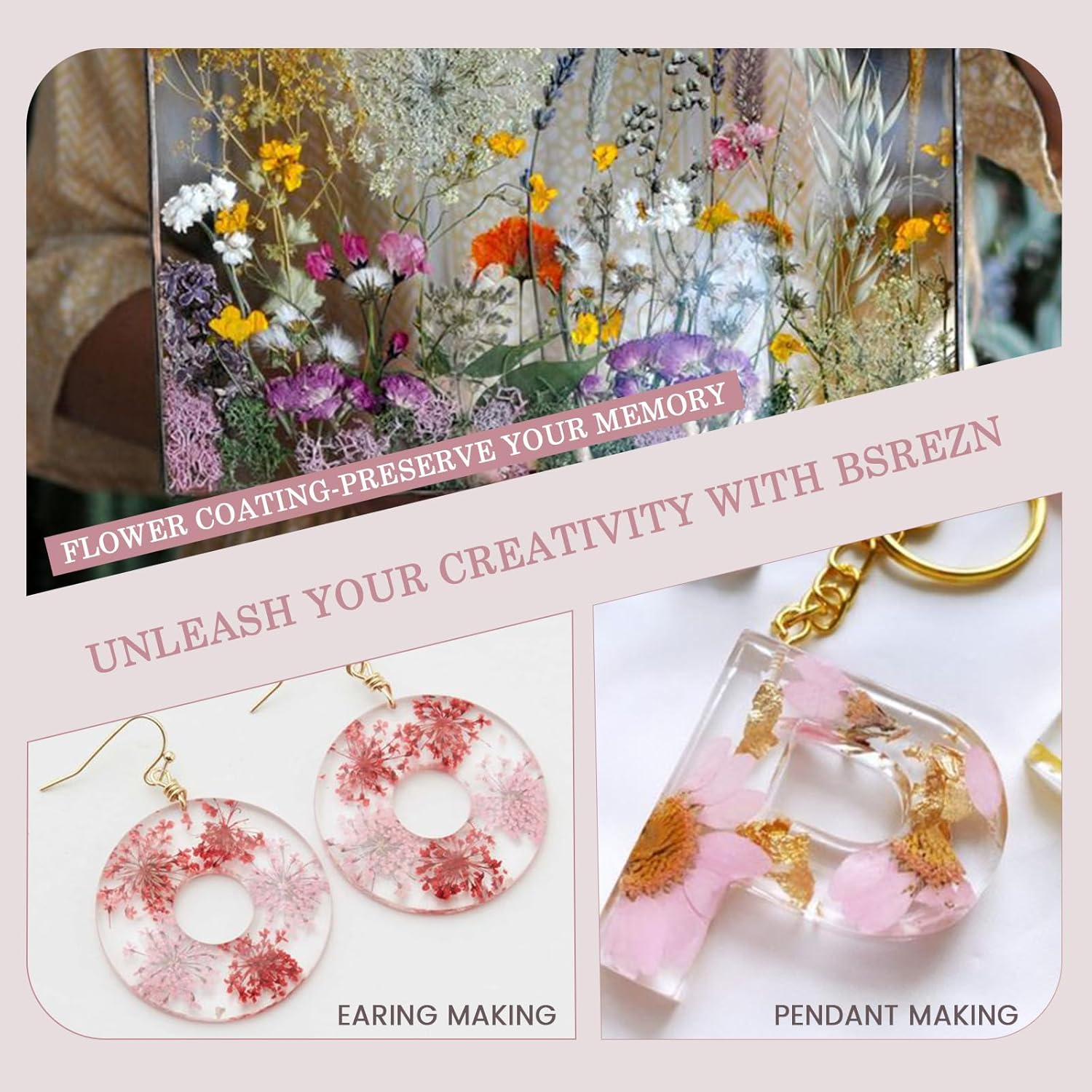 Crystal Clear&Low Odor,UV Ligh - Resin Art Acrylic 评论和价格