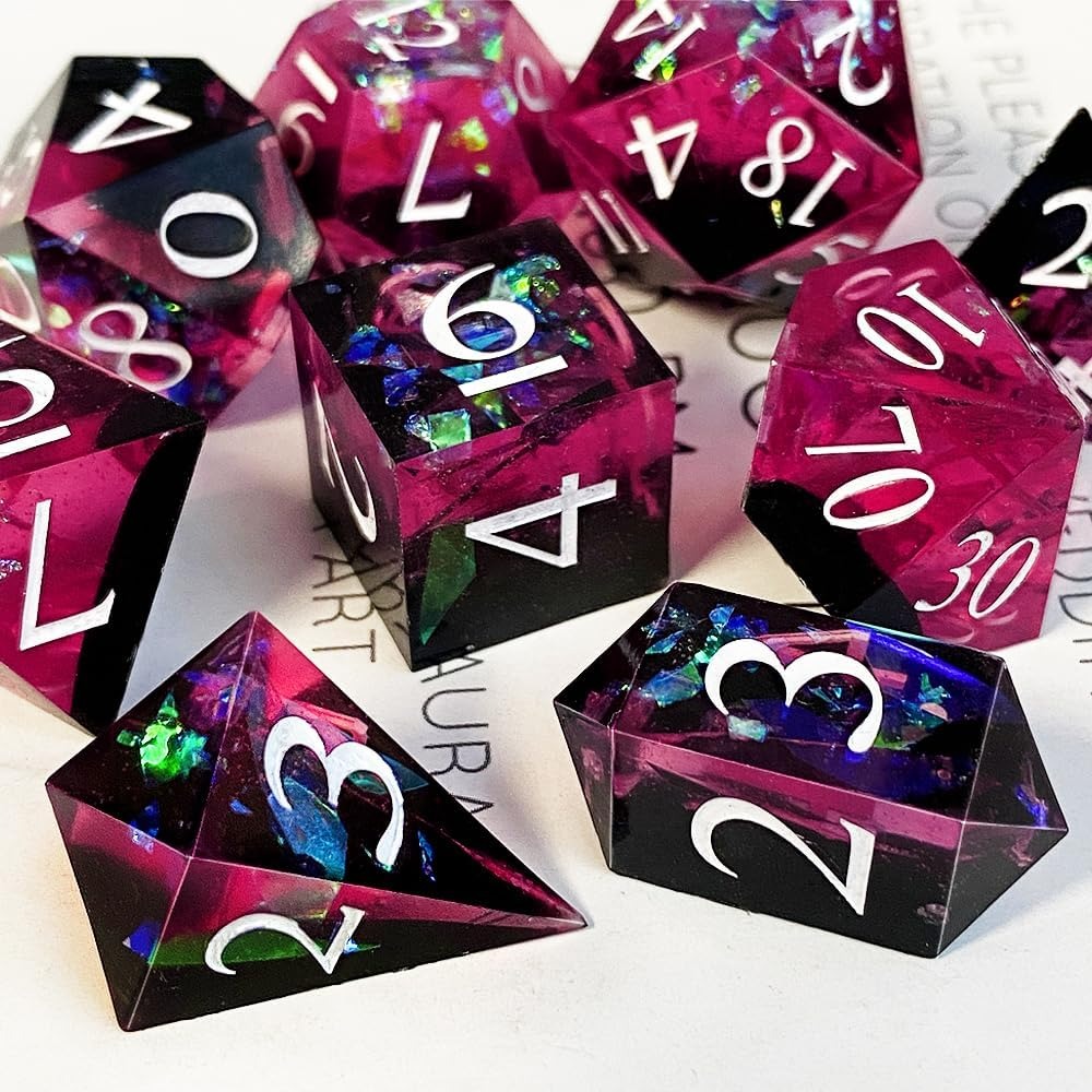 DIY DND Sharp Edge Dice Silico - Resin Art Mold 评论和价格
