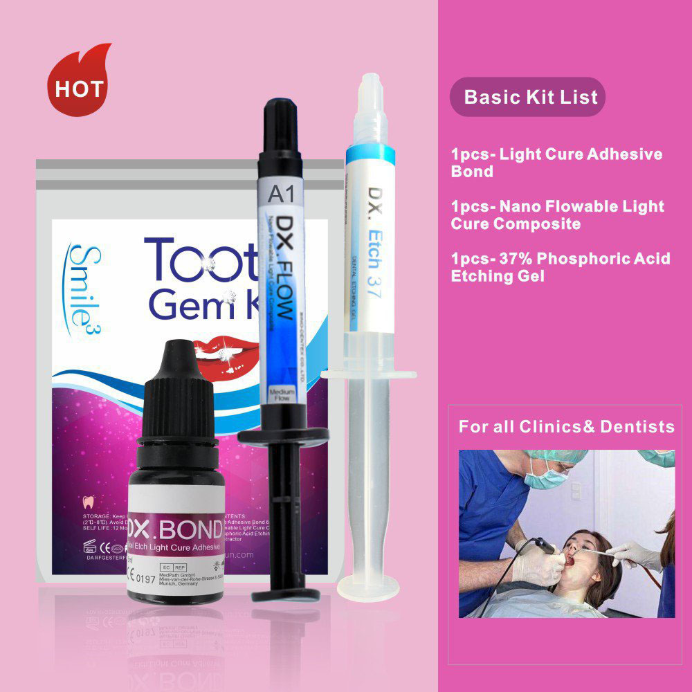 Professional DIY Tooth Gem Kit - Resin Art Set 评论和价格