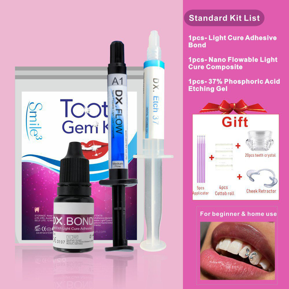 Professional DIY Tooth Gem Kit - Resin Art Set 评论和价格