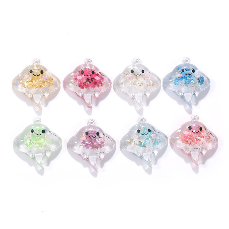 10Pcs Luminous Manta Rays Resi - Resin Art Acrylic 评论和价格