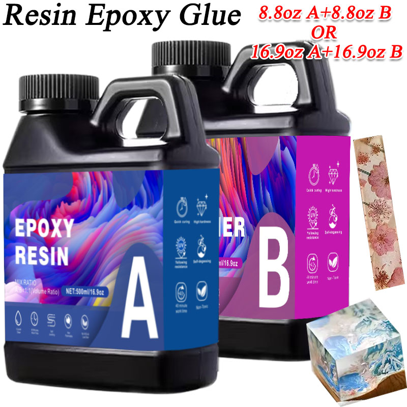 17.6oz/33.8oz AB Resin Epoxy G - Resin Art And Jewelry 评论和价格