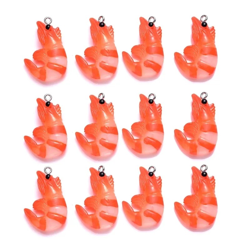 10Pcs 3D Simulated Lobster Shr - Resin Art Acrylic 评论和价格