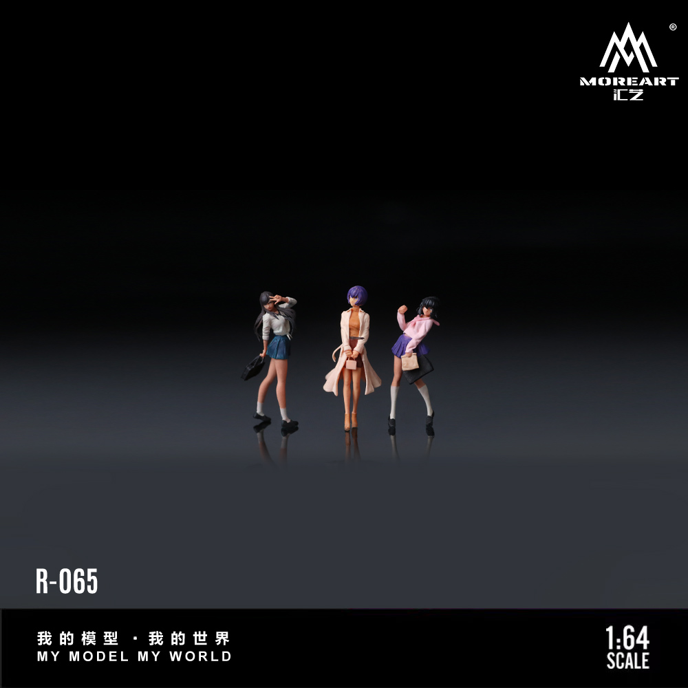 More Art 1:64 Dynamic Girl Dol - Resin Art Set 评论和价格