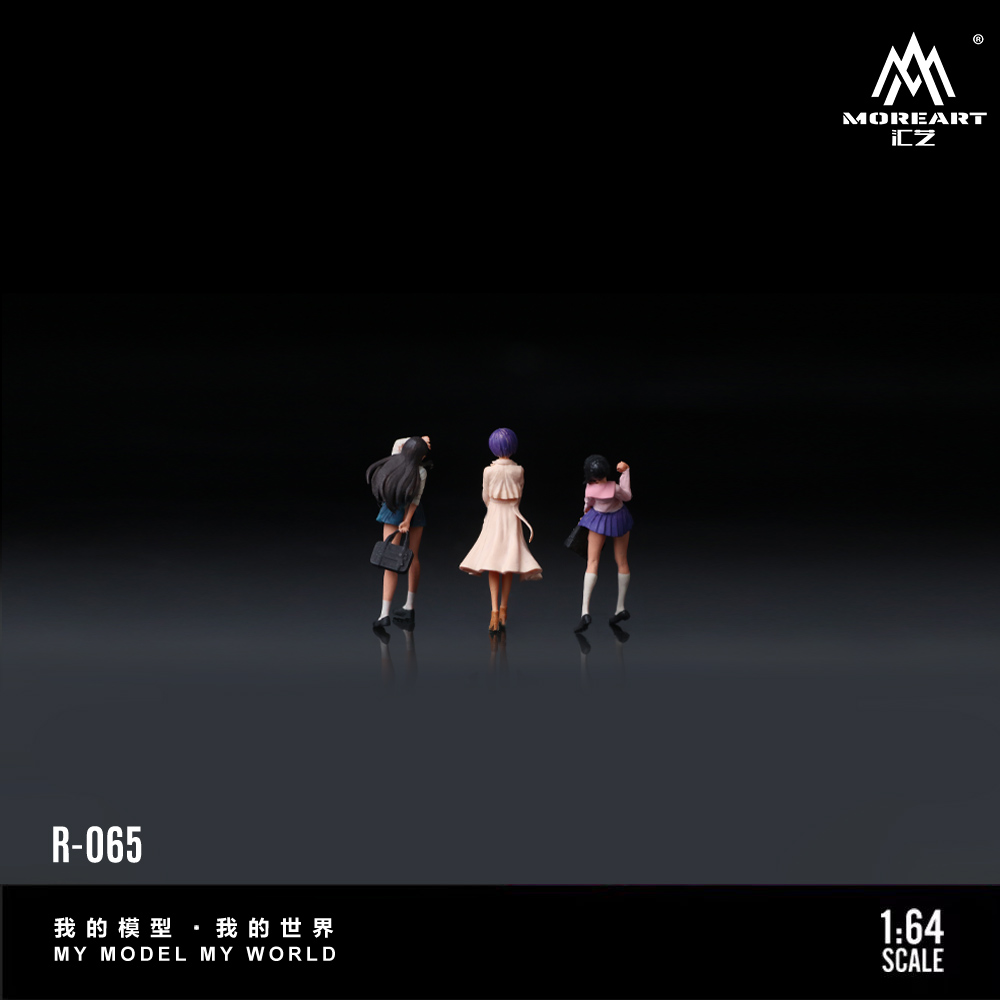 More Art 1:64 Dynamic Girl Dol - Resin Art Set 评论和价格