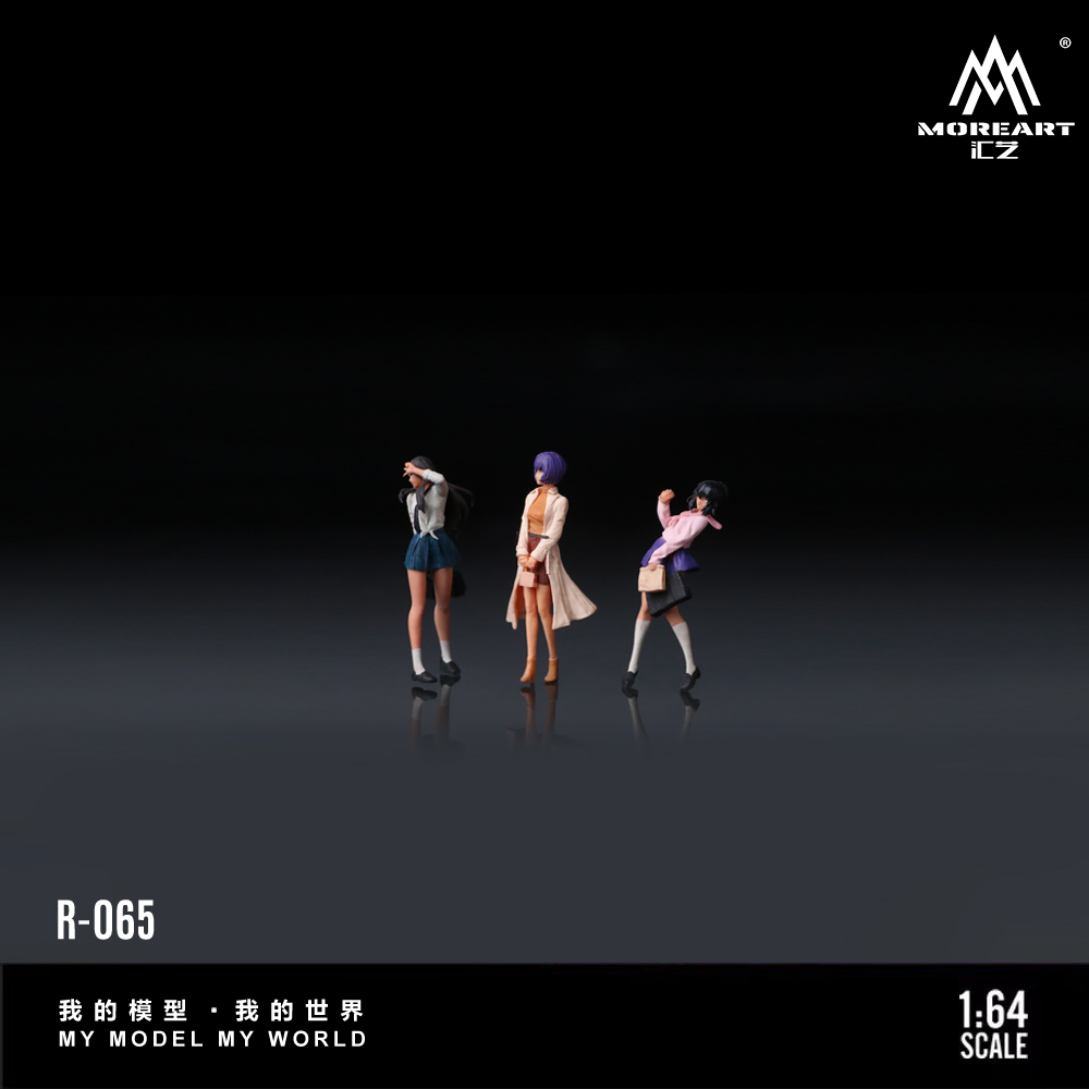 More Art 1:64 Dynamic Girl Dol - Resin Art Set 评论和价格