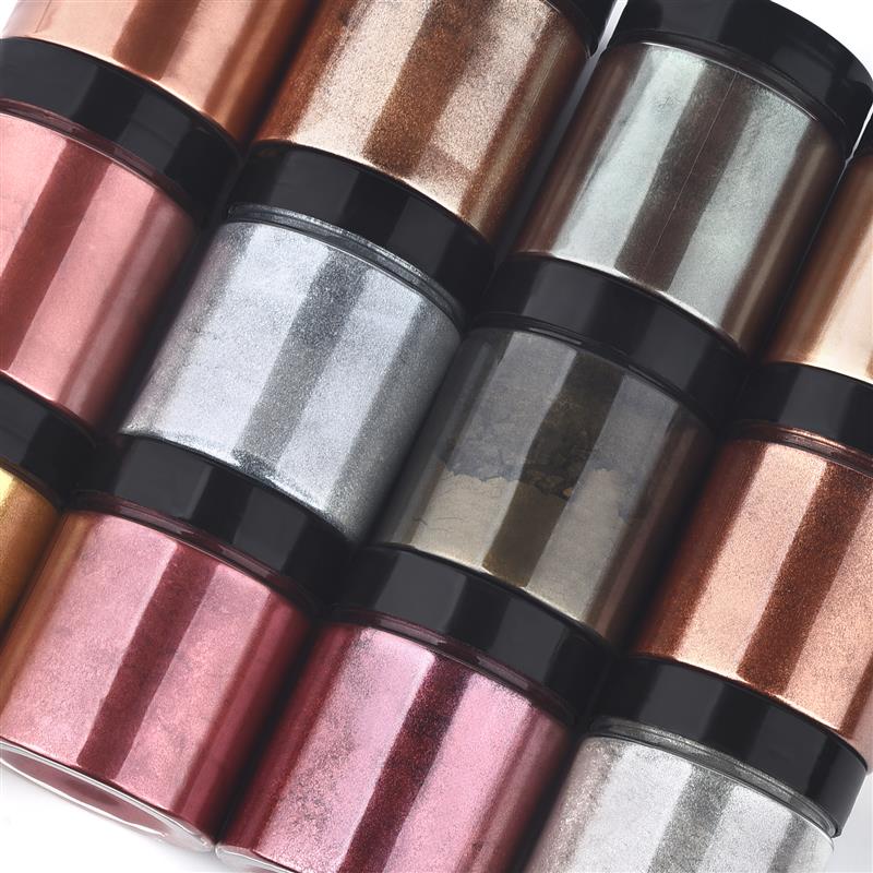 50g Shimmer Metallic Gold Silv - Resin Art Acrylic 评论和价格