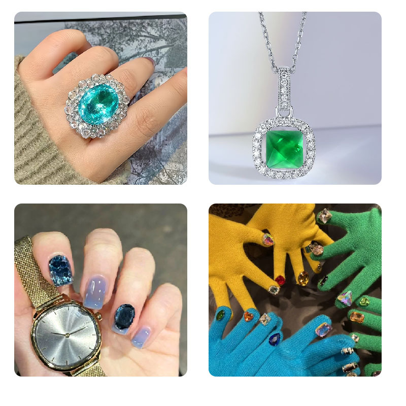 DIY Cube Ring Necklace Bracele - Resin Art And Jewelry 评论和价格