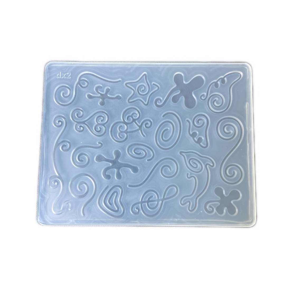 Line Drawing Totem Resin Casti - Resin Art Mold 评论和价格