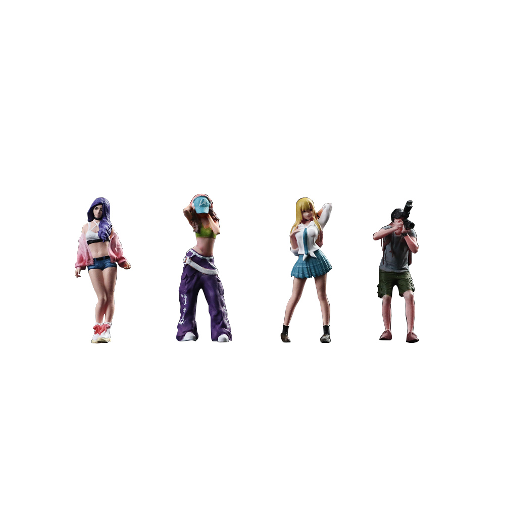 More Art 1:64 Action Figure Se - Resin Art Set 评论和价格